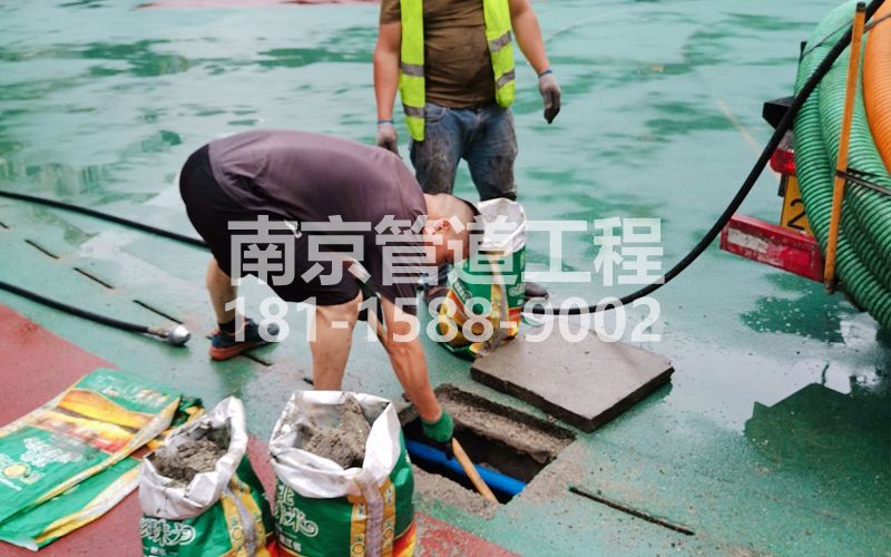 218裴家桥管道清淤