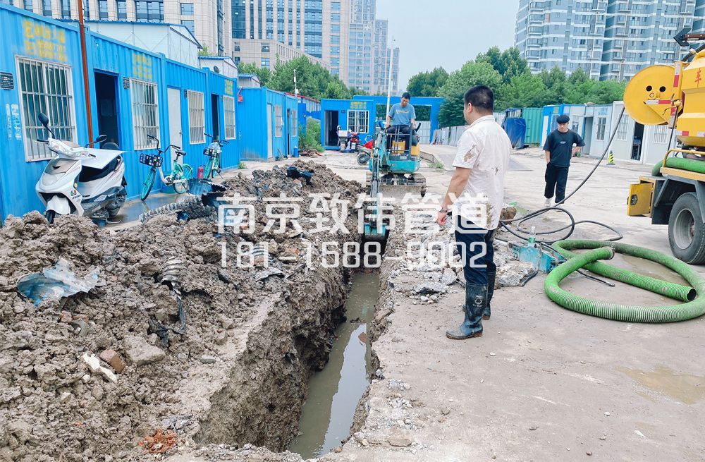 329裴家桥管道置换开挖